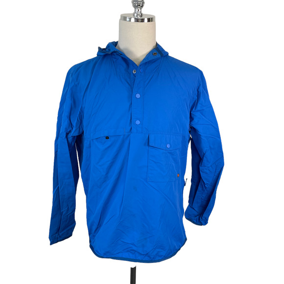 Mountain Hardwear Other - Mountain Hardwear Mens Large Railay Anorak Blue Pullover Hooded Softshell